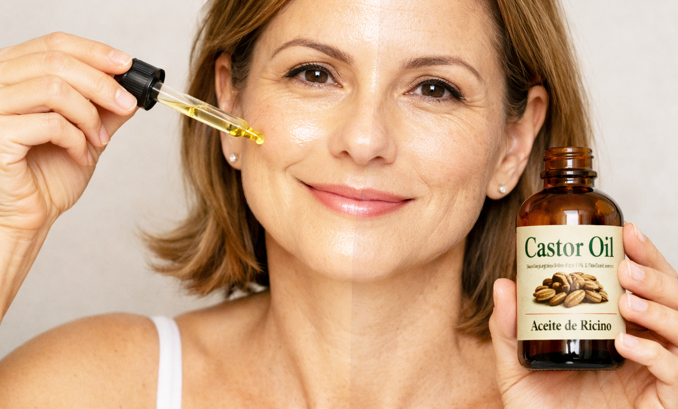 Aceite de Ricino: El “Superpoder” Natural para Tu Piel, Cabello y Salud